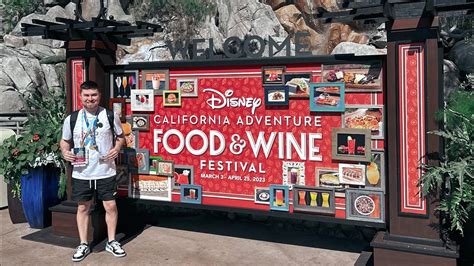 Disneys California Adventure Food And Wine Festival YouTube