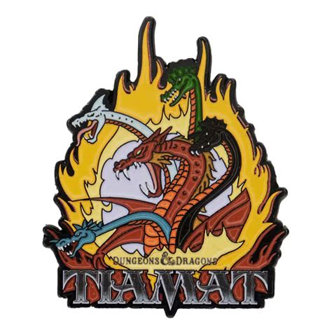 Dungeons & Dragons: The Cartoon 40. Anniversary Tiamat kitűző | Fanbase