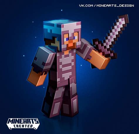 Minecraft netherite armor – Artofit