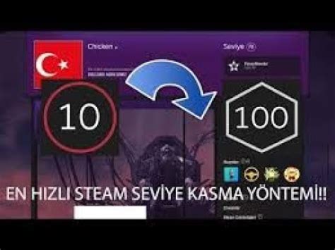 Steam Kolay Ve H Zl Yoldan Level Atlama Youtube