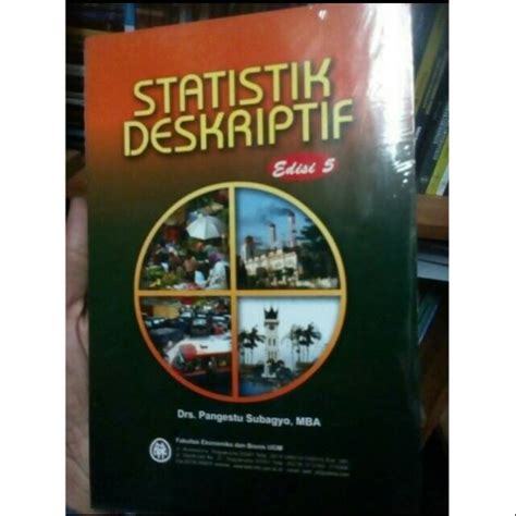 Jual Statistik Deskriptif Edisi 5 Pangestu Subagyo Shopee Indonesia