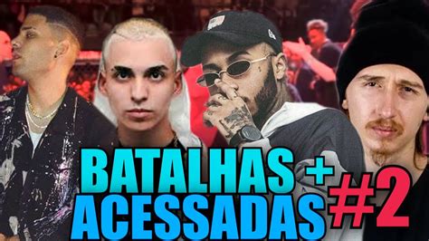 10 BATALHAS DE RIMAS QUE GANHOU MUITA VISUALIZAÇÕES NO YOUTUBE 2 YouTube