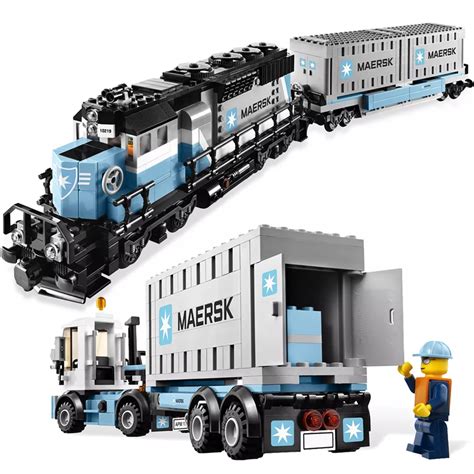 1234Pcs Ultimate Maersk Train Set Figures Model Building Blocks Kit ...