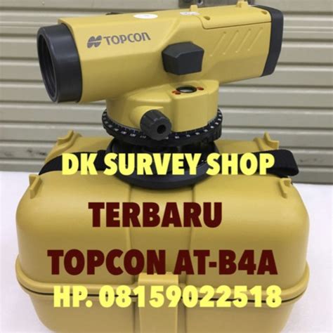 Jual Waterpass Automatic Level Auto Level TOPCON ATB4A ATB 4A AT