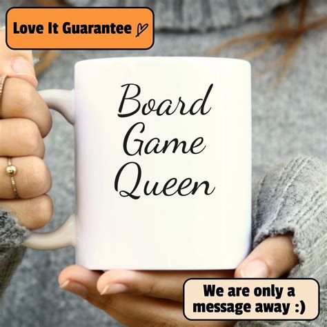 Queen of Board Games Board Game Mug Gift Funny Gaming Coffee - Etsy