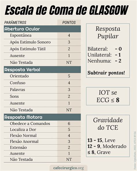 Glasgow Coma Scale Interpretation 8