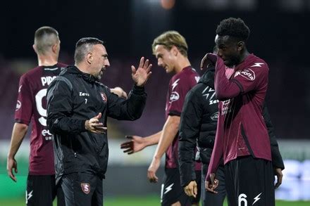 Junior Sambia Us Salernitana Gives Instructions Editorial Stock Photo