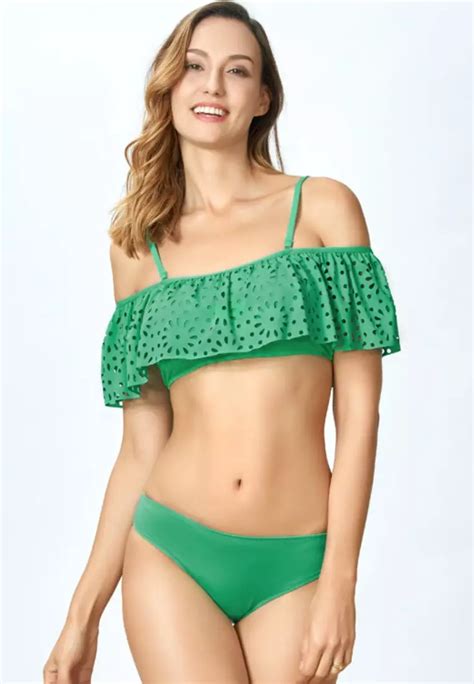 Buy LYCKA LSS7098 European Style Bikini Green 2024 Online ZALORA