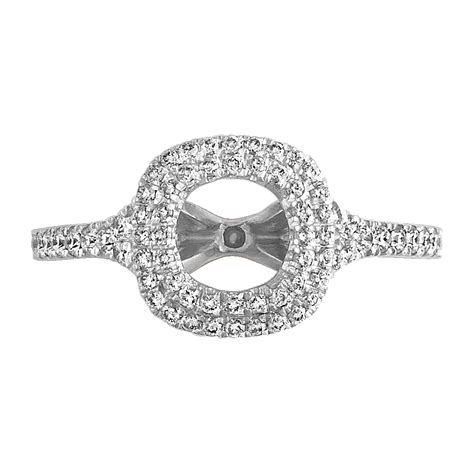 09 Ct Natural Diamond Engagement Ring In Platinum Shane Co