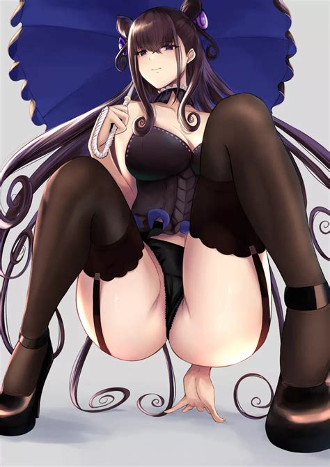 Murasaki Shikibu Thighs From Below Fate GO Nudes Animelegs NUDE