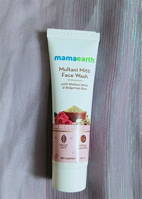 Face Wash Mamaearth Multani Mitti Face Wash Freeup