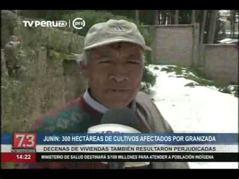 Jun N Alarmados Por Granizada Que En Horas Acab Con Hect Reas