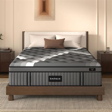 Twin Xl Mattresslechepus 14inch Soft Memory Foam Hybrid Mattress In Boxplush Feel