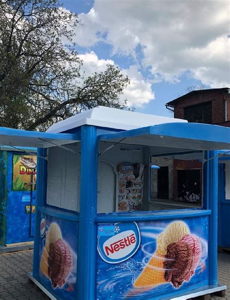 Pawilon Handlowy Kiosk Lodziarnia Lody Budka Kraków Kup teraz