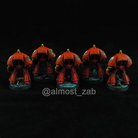 Retro Space Hulk Blood Angel Terminators By Neil Szabo Aka Zab