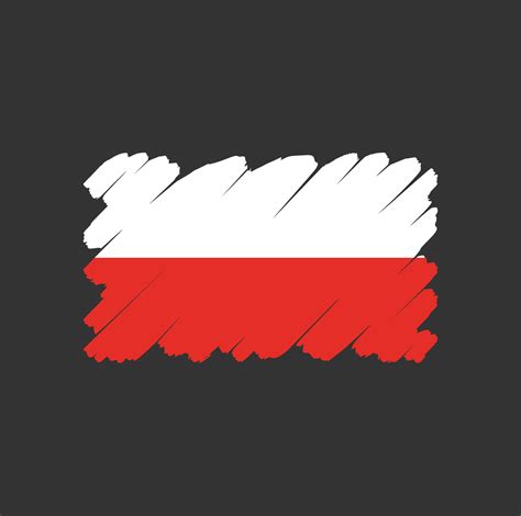 Poland flag vector 4943442 Vector Art at Vecteezy