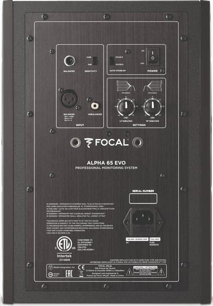 Focal Alpha Evo Studio Monitor