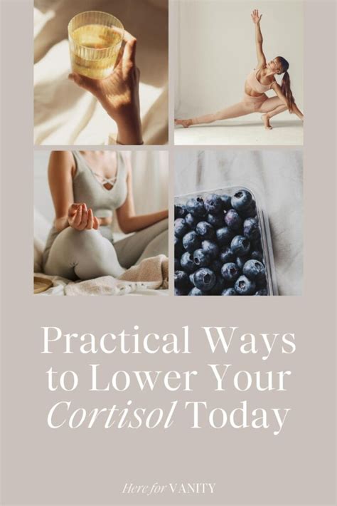 Practical Ways To Naturally Lower Cortisol Levels Here For Vanity