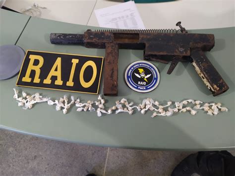 Arma Artesanal Calibre Apreendida Pela Pmce Em Caucaia Ce