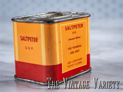 Saltpeter – The Vintage Variety