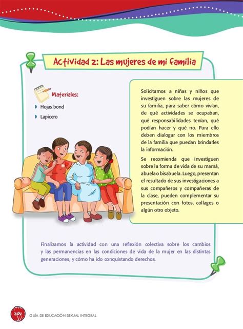 Guía Educación Sexual Integral Nivel Primaria Documento Del Minedu S