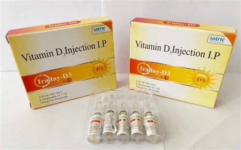 Vitamin D3 Injections I P 1 Ml At Rs 3990piece In Baddi Id