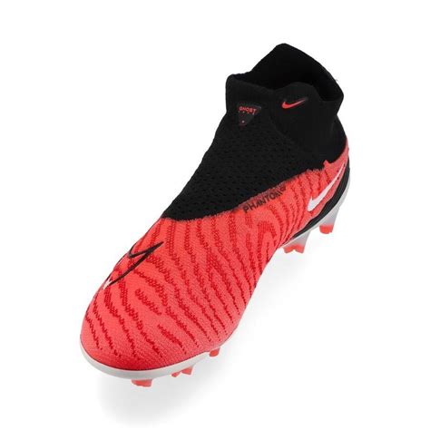 Nike Phantom Gx Elite Df Fg Ready R D Sort Hvid