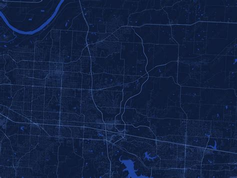 Independence Vector Map - Dark Blue (AI,PDF) | Boundless Maps