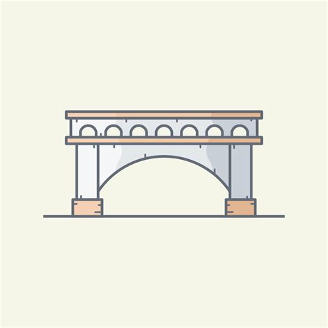 Bridge vector illustration 8173338 Vector Art at Vecteezy