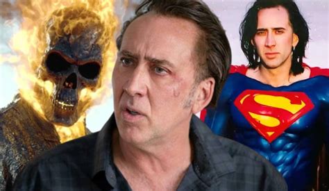 Nicolas Cage revela se voltaria a atuar em filmes de super heróis CinePOP