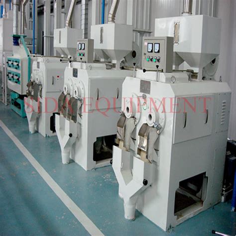 Modern 2t H Rice Production Line Rice Milling Machine Price Combine