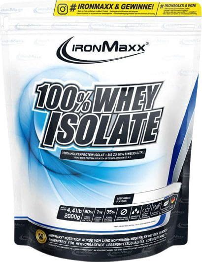 Whey Isolate G Bag Ironmaxx Vitalabo Online Shop Europe