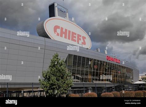 Kansas City, Missouri - December 28, 2023: GEHA Field at Arrowhead ...