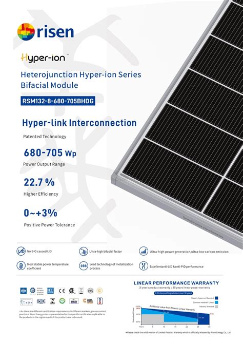 Risen Solar Rsm132 8 680 705bhdg Heterojunction Hyper Ion Series