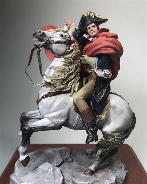 Napoleone Bonaparte Valica Il Gran San Bernardo By Marcomane Putty Paint