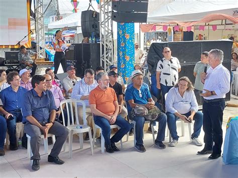 Mário Borba destaca potencial econômico da Paraíba na abertura da Festa