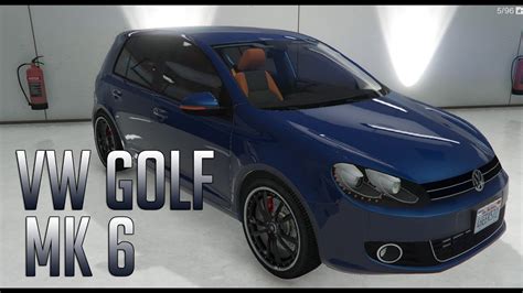 Gta V Volkswagen Golf Mk 6 Mod Youtube