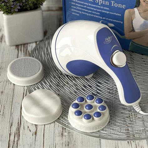 Массажер для тела Relax and Spin Tone, 3 насадки (Релакс энд Спин Тон ...