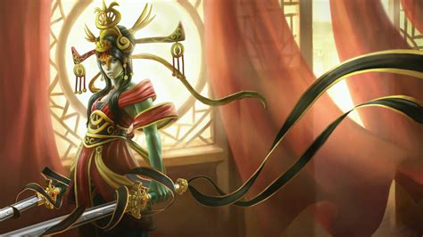 Weapon DotA 2 1080P Dota Naga Siren Dota 2 Sword HD Wallpaper