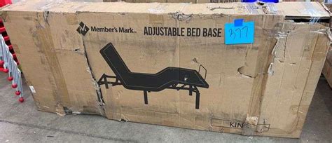 KING SIZE ADJUSTABLE BED BASE IN BOX - Earl's Auction Company