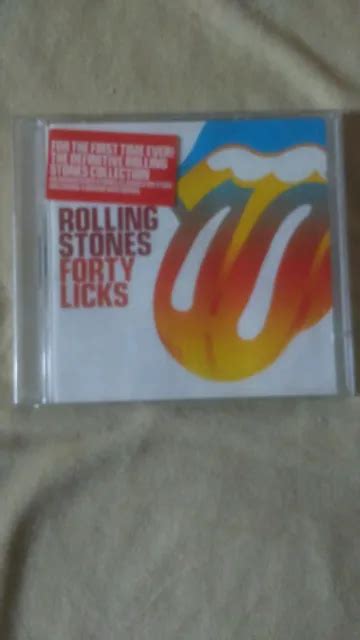 Rolling Stones Forty Licks Cd Disc Picclick Ca