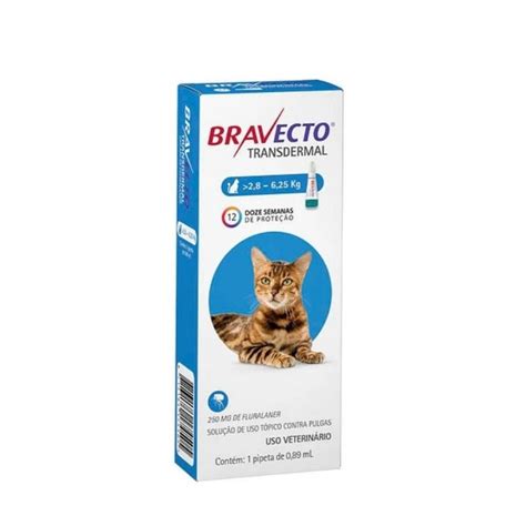 Antiparasitario MSD Bravecto Felino 2 8 A 6 25 Kg Pipeta