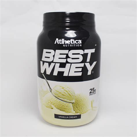 Best Whey Vanilla Cream G Atlhetica Cravo Canela