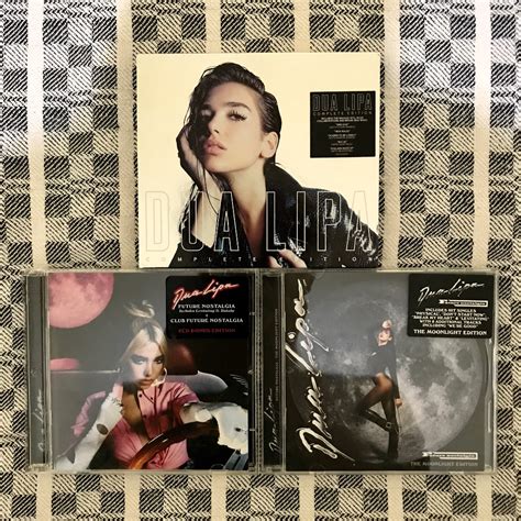 Jual Preloved Grab All Cd Dua Lipa Self Titled Debut Complete