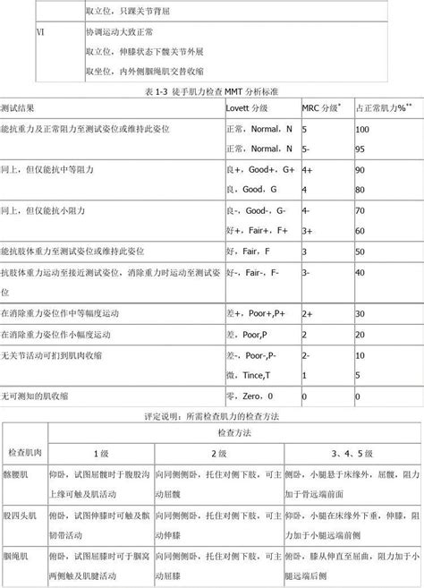 脑卒中恢复期康复评定常用量表word文档在线阅读与下载免费文档