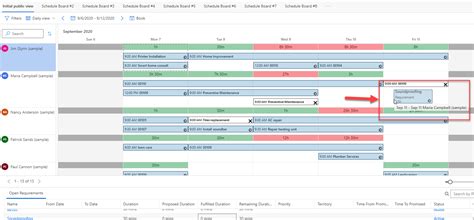 Experience The New And Improved Schedule Board Dynamics Field