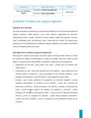 Act Modelonegociodigital M Docx Asignatura Datos Del Alumno Plan De