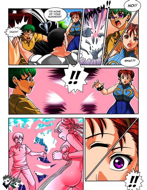 Manga Commission Chun Li Body Swap Page 2 By Jadenkaiba Hentai Foundry