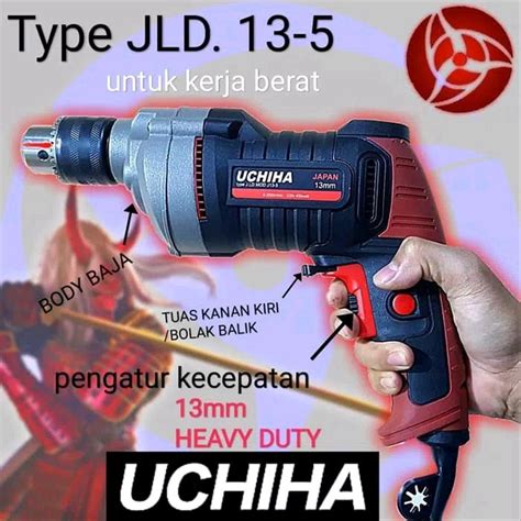 Jual Canggih Impact Mm Hammer Drill Mesin Bor Uchiha Impec Koper