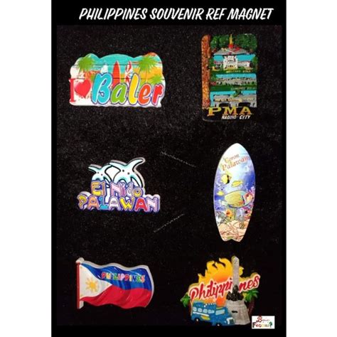 Philippine Souvenirs Printed Ceramic Refrigerator Ref Magnet Shopee